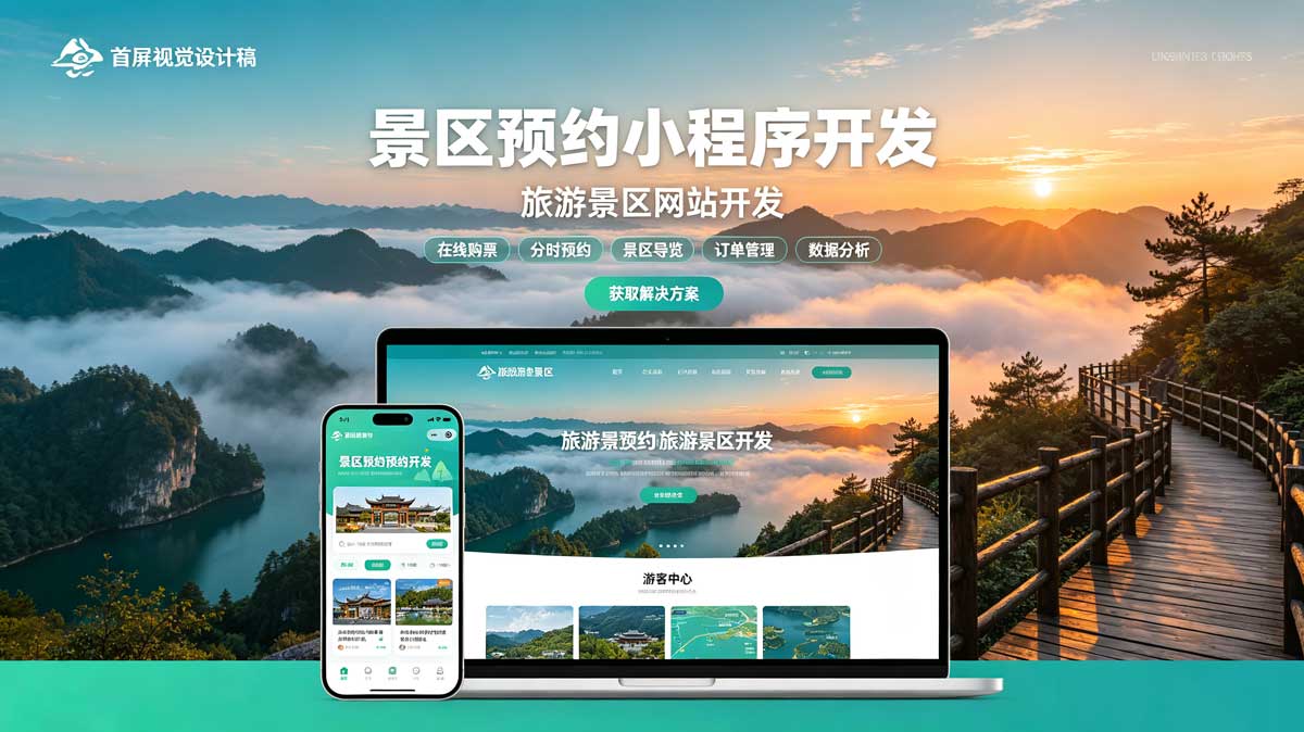 景区预约小程序开发与分时限流