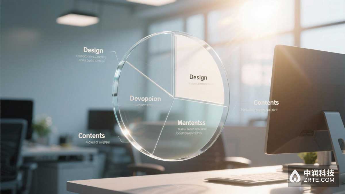 公司官网设计报价构成比例