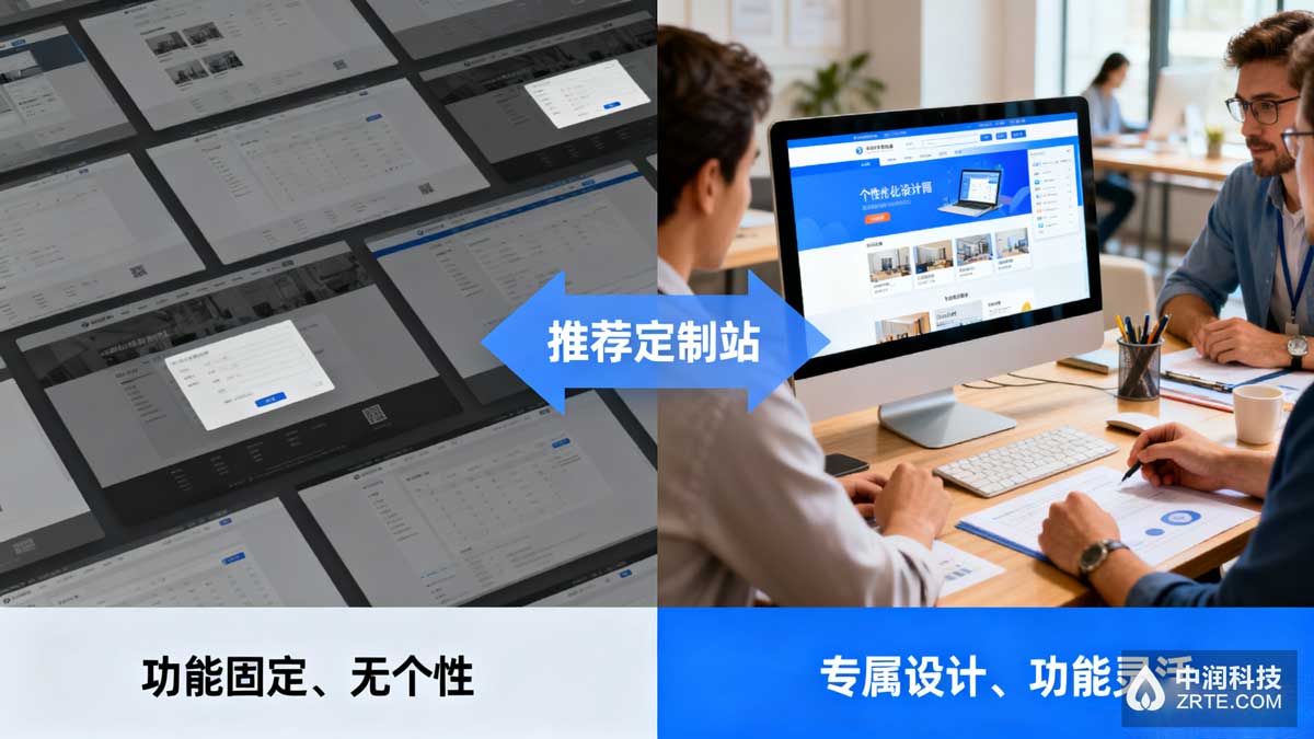网站制作公司与模板建站对比分析