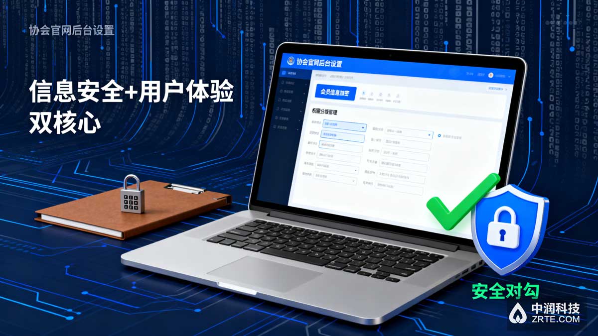 协会官网设计核心要素：信息安全与用户体验