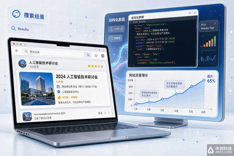 会议微站SEO：搜索引擎富媒体结果、Event结构化数据与流量增长曲线