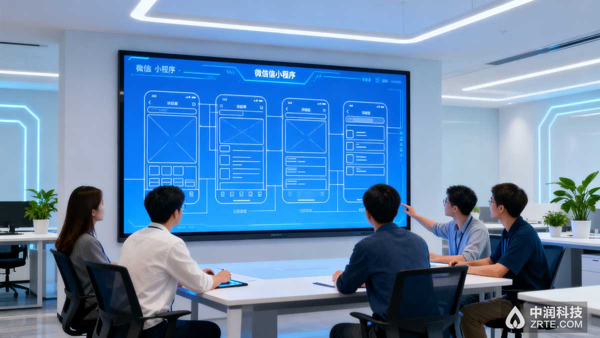 创业公司小程序定制开发需求匹配流程图