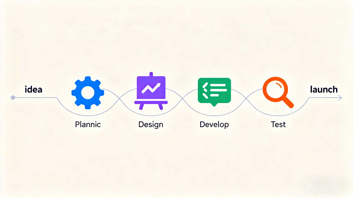 协会小程序开发流程示意图